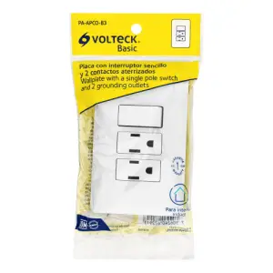 VOLTECK - PLACAS, CONTACTOS Y APAGADORES