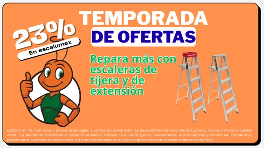 ESCALERAS TIJERA Y EXTENSION