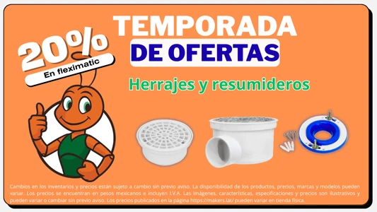 COLADERAS Y RESUMIDEROS